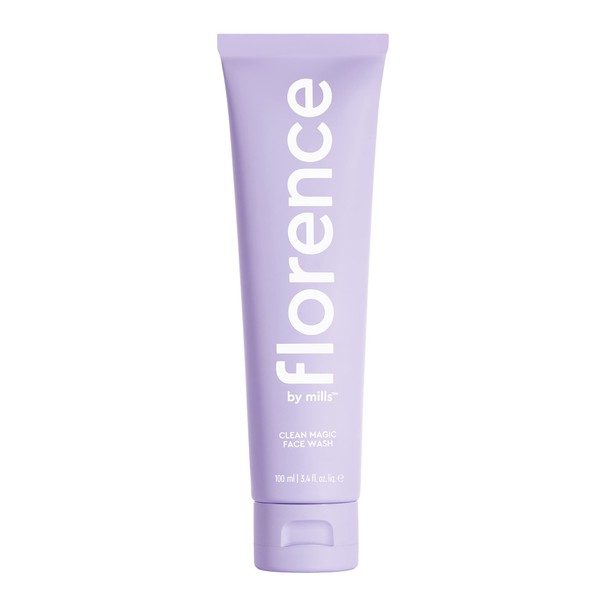 Florence by Mills Clean Magic Face Wash | Dewy + Creamy Face Wash | Cleanses + Refreshes | Removes makeup + Clarifies Skin | Vegan & Cruelty-Free