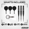 RED DRAGON Darts | Sable 24g Darts Set | Switch