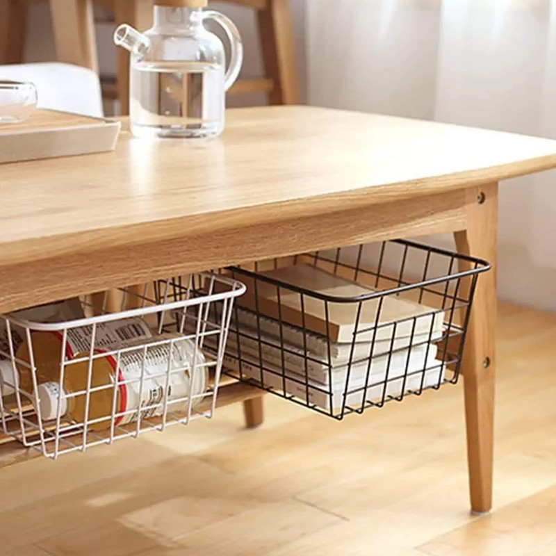GEDLIRE 15.2" Metal Wire Baskets for Organizing 6 Pack, Household