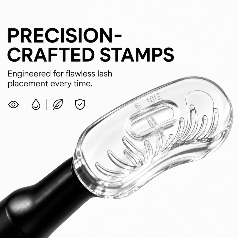 3‑in‑1 Eyeliner & Lower Lash Stamp Kit with Beauty Mark