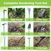 WORKPRO 6-Piece Garden Tool Set, Heavy Duty Gardening Hand Tools