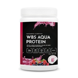 WBS  WBS Aqua Protein  Clear Whey Protein Drink Mix  Whey Isolate Protein Clarificada en Polvo  Sabor Frutos Rojos - 25 g de Protena por Porcin -...  