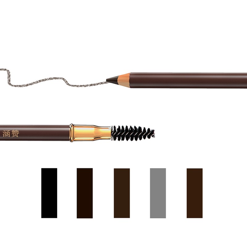Eyebrow Pencil Longlasting Waterproof Durable Automaric Liner Eyebrow 5 Colors