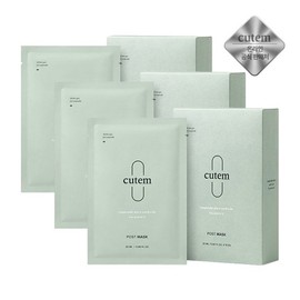 Q-TEM Post Mask Set 25ml 10ea x3 Pore Care Skin Soothing Elastic Skin 11091174587805 / 큐템 포스트 마스크 세트 25ml 10ea x3 모공케어피부진정탄력있는피부11091174587805