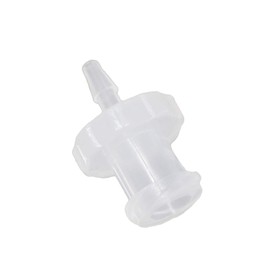 BleedZone Female Luer Lock Adapter to 1/16" Hose Barb, PP Polypropylene Female Luer Lock Connector to 1/16 Tube Fitting, Barb Connector for Tubing, Syringe Adapter for Laboratory Equipment 5 Pieces