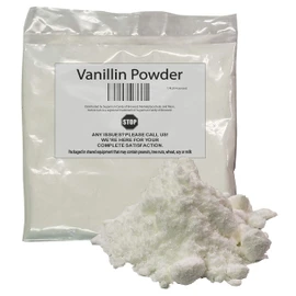 Vanillin Powder 4 OZ-Food Grade Additive for Food and Flavor Applications