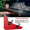 Rear Diffuser V3 5 Fins Set For Dodge Challenger 2015-2024