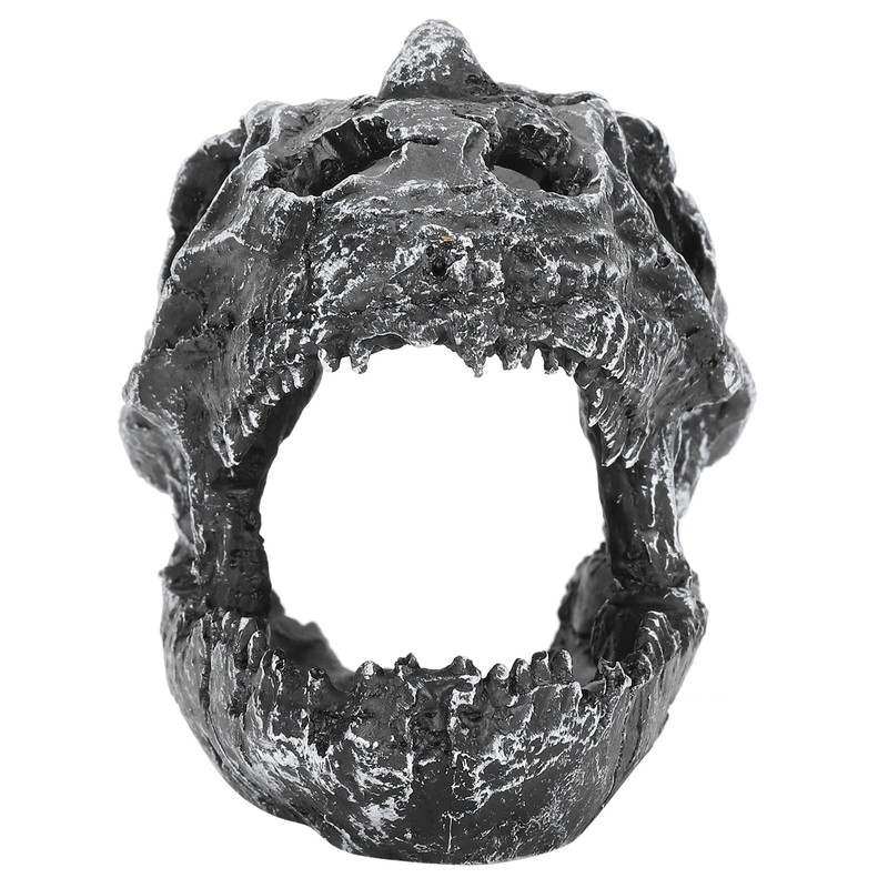 Resin Reptile Hide Cave Snake Skull Simulation Hideout Landscape for