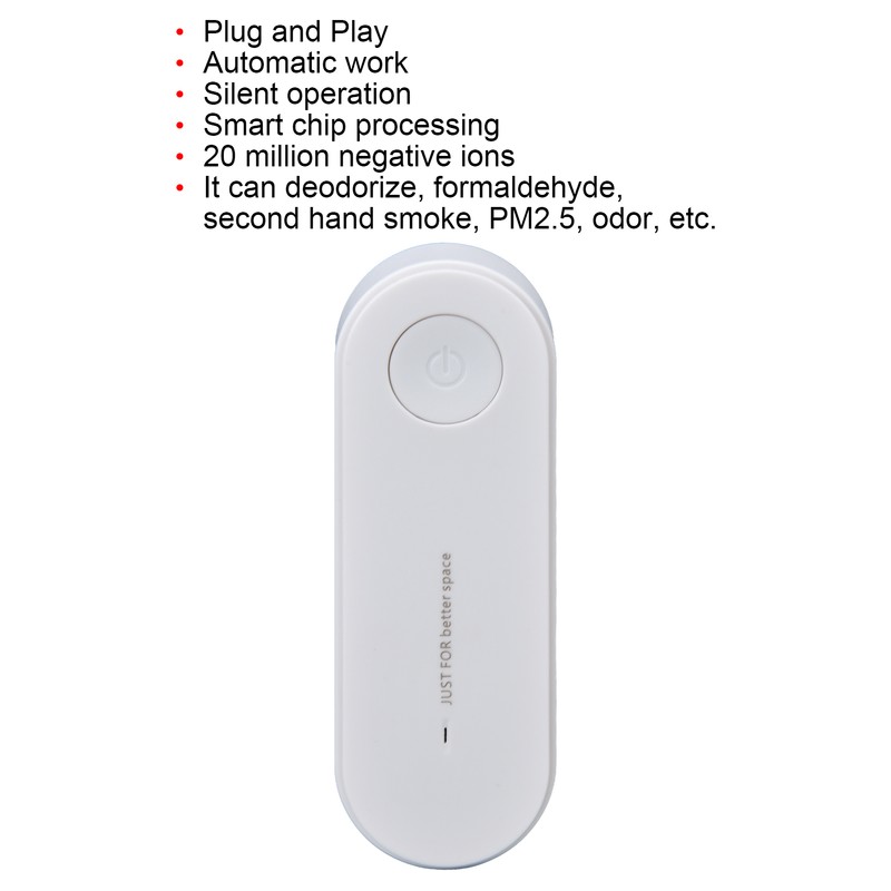 Air Purifiers 20 Million Negative Ions Deodorization Formaldehyde Second Hand