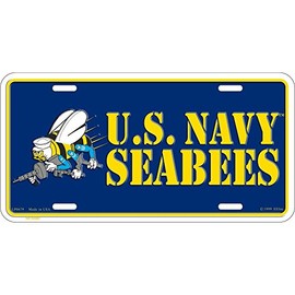 U.S. Navy Seabees License Plate