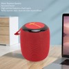 XUMIUZIY Portable Bluetooth Speaker, RGB Light Effects Small Speaker Water