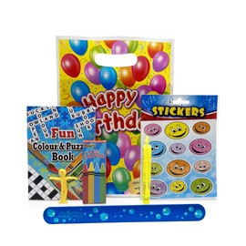 Pre-Filled Children’s Birthday Party Gift Bags - Exclusive To Burmont’s (Birthday 10 Pack)