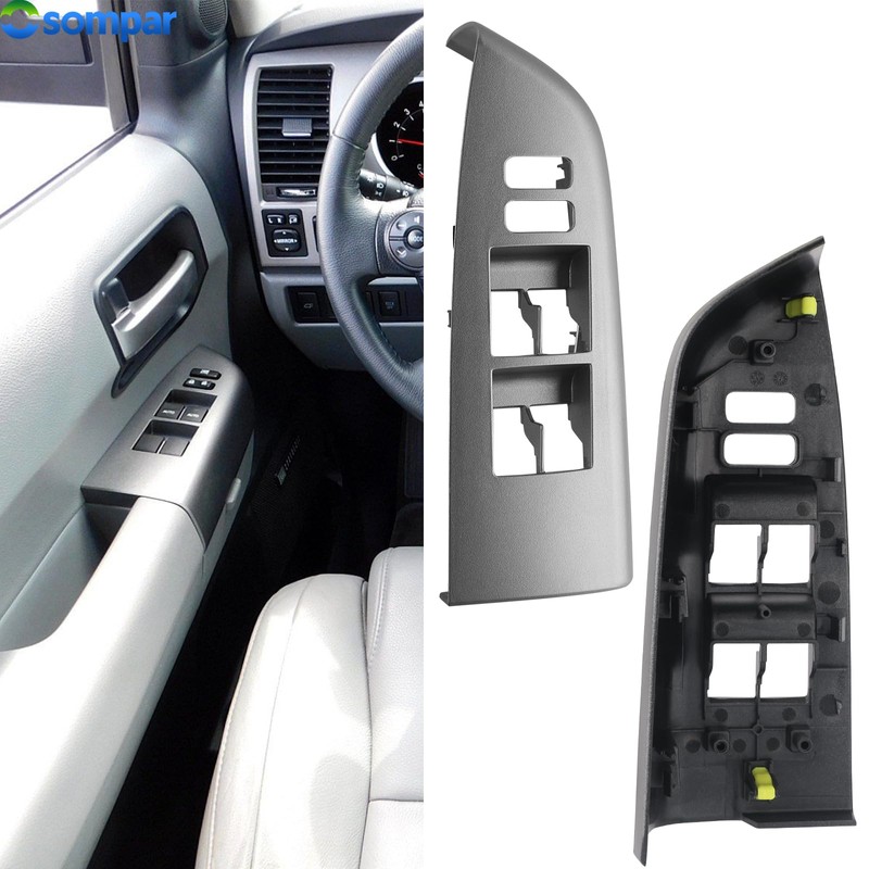 Osompar Door Window Switch Bezel Front Left Driver Side Compatible