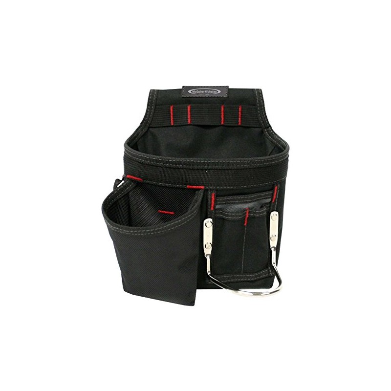 McGuire-Nicholas 23020-Q Mini Carpenter Pouch Quad Series, Black