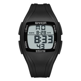 RORIOS Wristwatch, Men's, Digital, Day Display, Multifunctional, Luminous, Lightweight, Waterproof, Work, Commute, Fashionable, Popular, Simple, Business, Stylish, Father's Day, Christmas Gift,