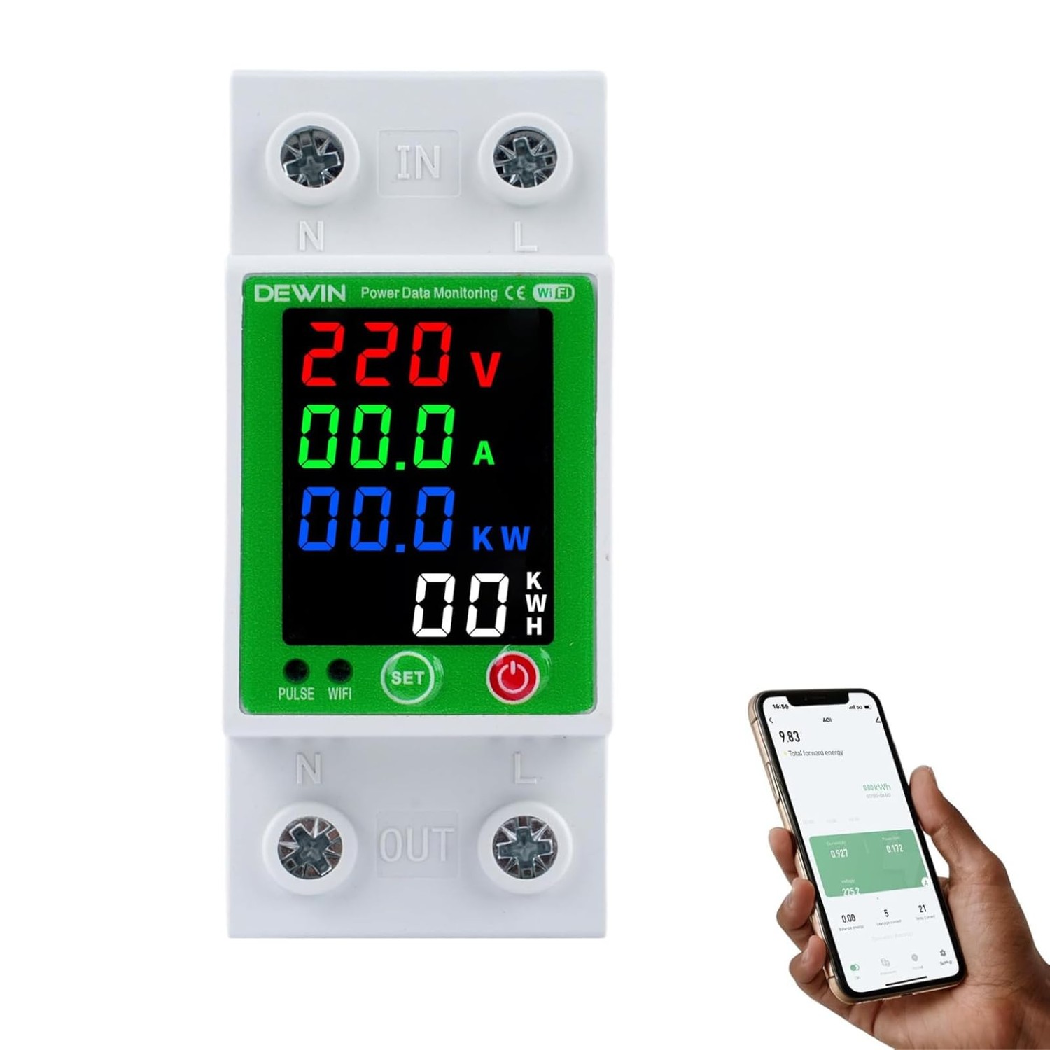 Meter Huawei Smart Power Sensor DDSU666-H | Alma Solar® Nr.1 van zonnepanelen online
