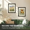 Patouque 11x14 Black Picture Frame, Wooden Photo Frames for Wall