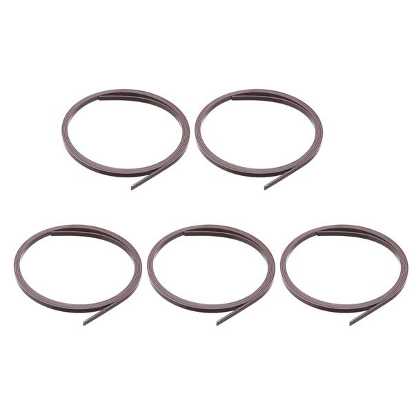 MECCANIXITY 5 Pcs Plastic Binding Purfling Strip 1650x5x1.5mm Guitar Binding