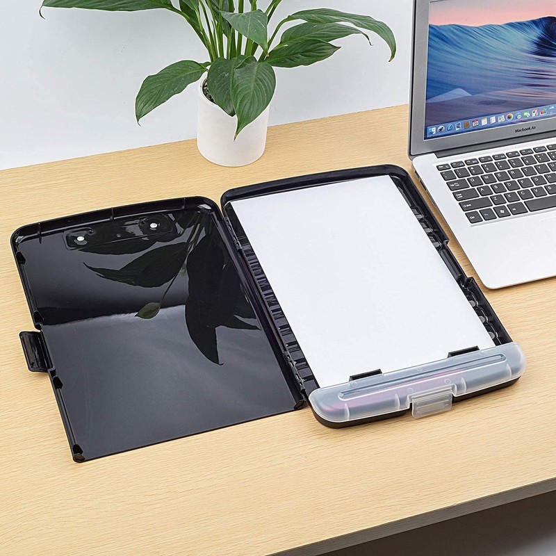 ZCZN Clipboard Folder, A4, Clip File, A4, Binder Storage Case,