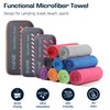 Bagail Microfibre Towel, Compact, Ultra-Light, Quick-Drying, with Breathable EVA Case,