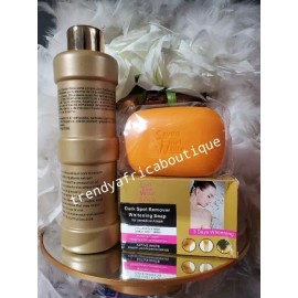 final gold 2pc Original Final White Gold. Extra Fort Advanced Lightening Body Lotion & Soap