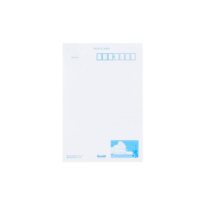 Sanrio JSP8-4 S4008 385492 Message Card Summer Postcard Summer Scene