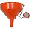 King Kooker 8" Plastic Cooking Oil Funnel with Attached Reusable