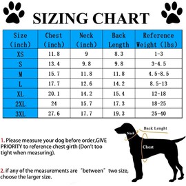 Dog Costumes K9 Cat Apparel Shirts for Cosplay，Breathable Pet T-Shirts，Summer Clothes Vest for Dogs Puppy Boy Girl (XXX-Large)