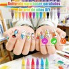 12 Rotuladores para Uñas 3D Secado Rápido, Decoración Nail Art