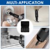 4 PCS Damaged Screw Extractor with 1 Twist Drill Bit,
