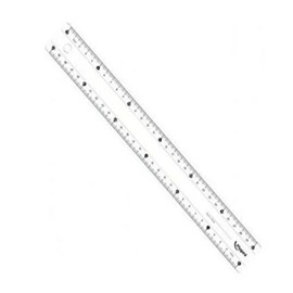 Maped Unbreakable Ruler, 30 cm, Transparent, 245620