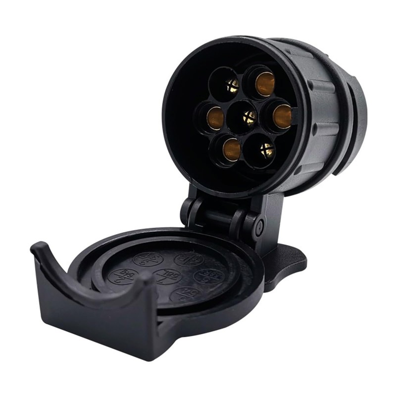 Tiardey 13 Pin to 7 Pin Towing Adapter Waterproof Towbar