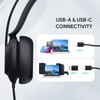 Yealink UH37 USB Headset with Mic,Wired Headset with Noise Cancelling