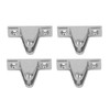 4Pcs Deck Hinge for Boat 316 Stainless Steel Top Mounting