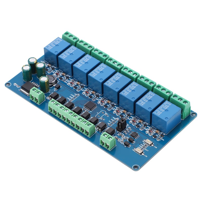 Relay Module 8 Channel Optocoupler Input Signal Detection Electronic Component