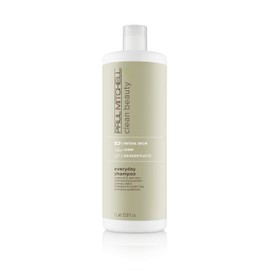 Paul Mitchell Clean Beauty Everyday Shampoo, Boosts Shine, Adds Body, For All Hair Types, 33.8 fl. oz.