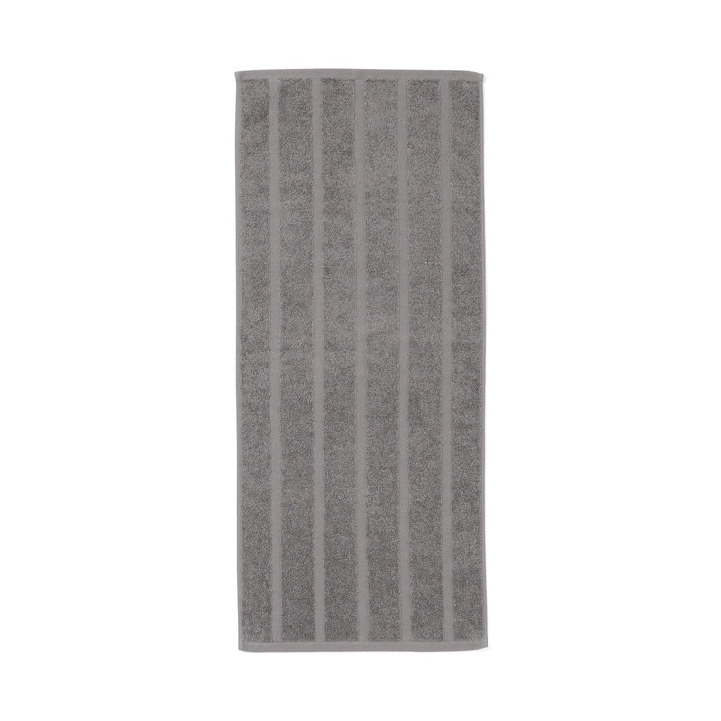 Francfranc Valet Set Face Towels, Dots, Gray, Set of 2,