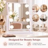 Hollywood Vanity Makeup Mirror with 9 LED Bulbs, 3 Color