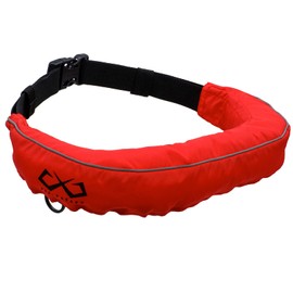 JES-BASARO B-Life-Jac-Mf-MN/AT Life Jacket, Manual Inflatable, Waist Fit, 3D Cut Design, Fishing, Adults, Children, Men's, Women's, Sizes 27.6 - 55.1 inches (70 - 140 cm), Japanese Manufacturer,