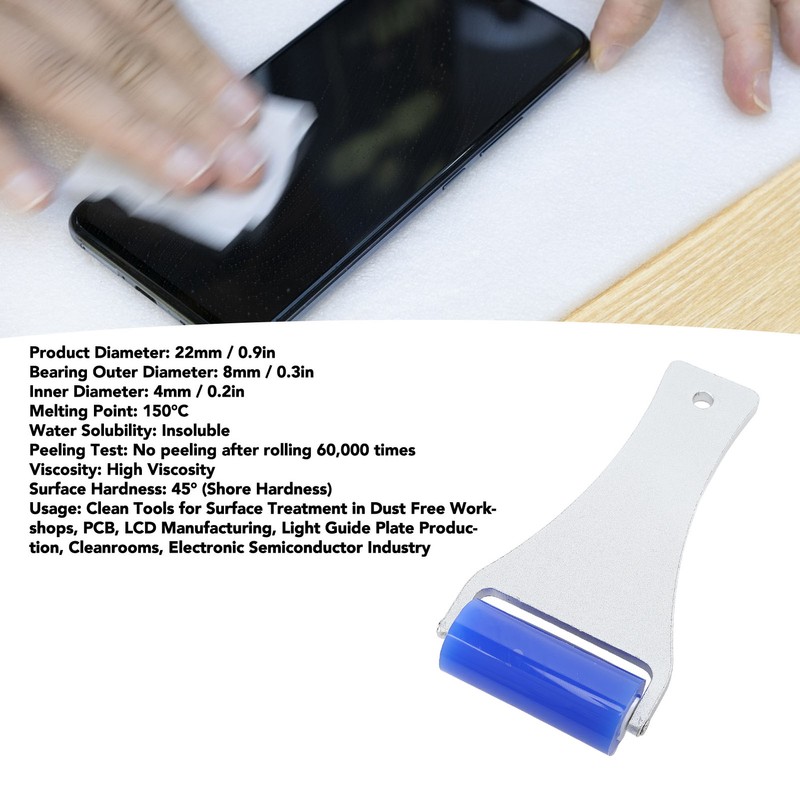 Silicone Manual Dust Roller Cleaner Tool with Static Electric Function