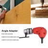90° Angle Adapter Round Shank 9.5mm Electric Drill Chuck Attachment