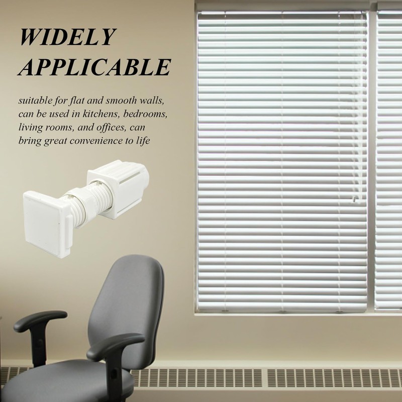 6-Piece Blind Brackets, Blind Mounting Accessories, Punch-Free Blind Reels, Adjustable