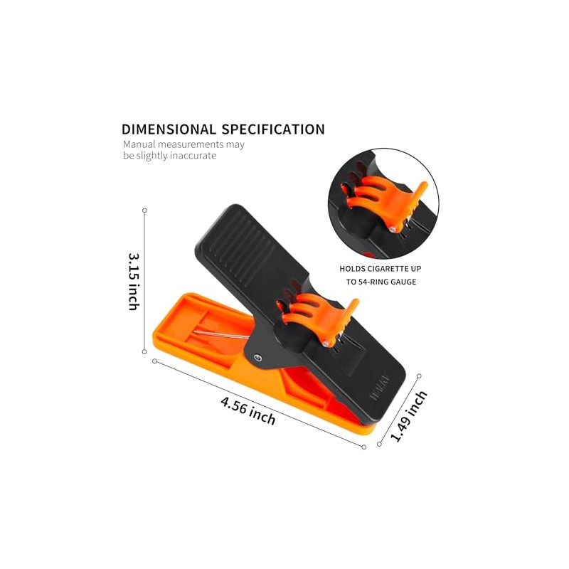 Paquete de 3 clips para cigarros – Accesorios rentables para