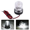 MARINE BOAT YACHT NAVIGATION ALL ROUND WHITE LED ANCHOR LIGHT