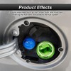 ROMELACK Green Magnetic Diesel Fuel Cap 6061 Aluminum Compatible with