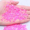 Flatback Rhinestones Round Gems for Nails Art and Crafts 1250Pcs