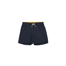 Champion Boys' Legacy Icons Beach Shorts B-Crinkle Taslon Small Script Logo Swimming Trunks, navy