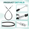 Drive-up Club Car DS Brake Cable Kit Driver and Passenger