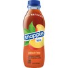 Snapple Peach Tea, 16 fl oz recycled plastic bottle, Pack