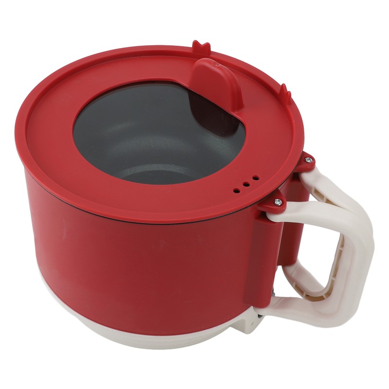 1.8L Electric Cooking Pot Multifunction Efficient Prevents Stick Foldable Handle